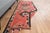 1970s Vintage Handmade Wool Cotton Pink Runner Rug For Sale - Image 10 of 11