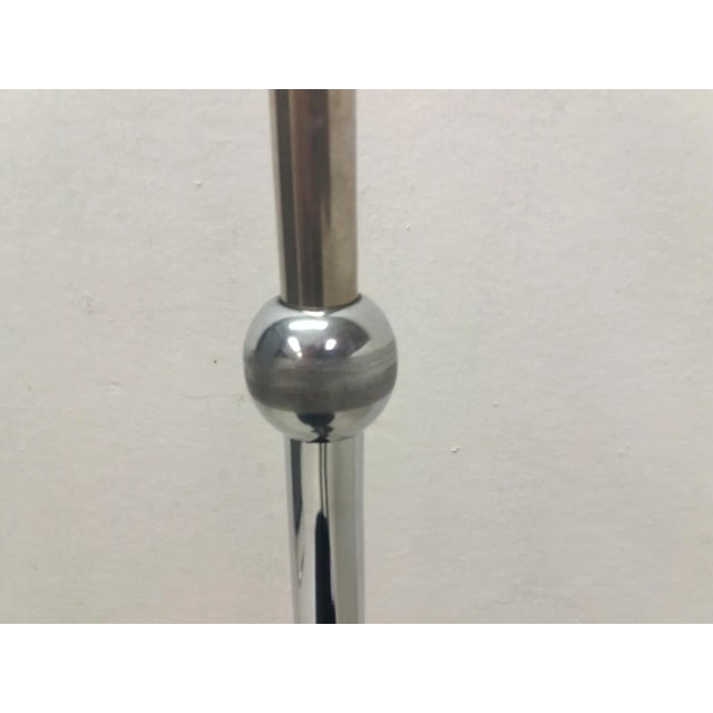 Black Czechoslovakian Floor Lamp by Halabala, 1930s For Sale - Image 8 of 18