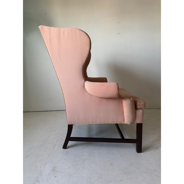 Hickory Furniture Hickory Chair Traditional Queen Anne Arm Chair For Sale - Image 4 of 7