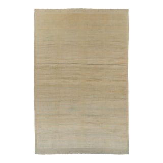 Rug & Kilim’s Contemporary Oversized Rug in Cream and Soft Beige For Sale