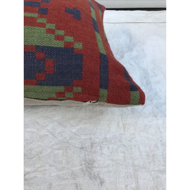 Southwestern Style Wool Blanket Pillow Chairish