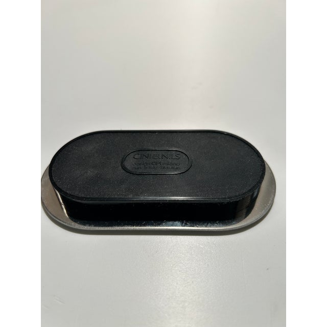 Black Cylindrical Oil and Vinegar Set by Cini & Nils for Studio Opi, 1970s, Set of 2 For Sale - Image 8 of 9