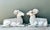 White Vintage Monumental Distressed Hand Carved Rams - A Pair For Sale - Image 8 of 13