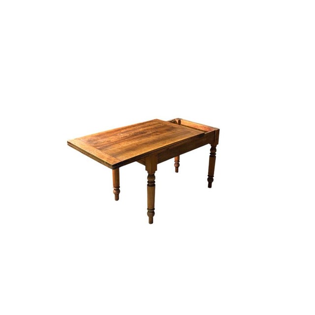 Walnut Folding Table, 1800s For Sale - Image 4 of 6