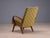 Bentwood Armchairs in Beige and Yellow Upholstery by Jaroslav Šmídek, Czechoslovakia, 1950s, Set of 2 For Sale - Image 4 of 8