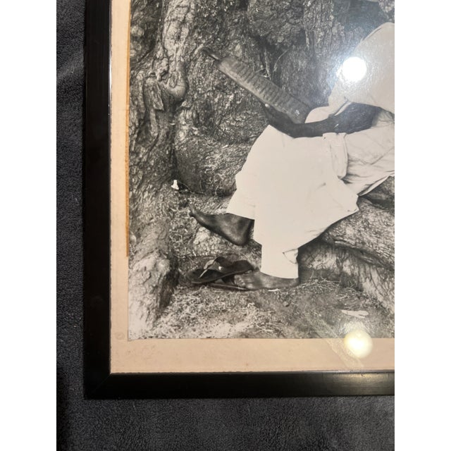 Attributed: Irving Penn, N. Dahomey (Benin) "Hausa Man" C. 1968 Photograph For Sale - Image 4 of 9