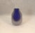 Mid 20th Century Mid Century Modern I. Rice Cobalt Blue, Frosted & Clear Glass Teardrop Shape Perfume Bottle For Sale - Image 5 of 11