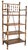 Brown Antique Bamboo Form Etagere Four Shelf Bookcase Circa 1920s For Sale - Image 8 of 8