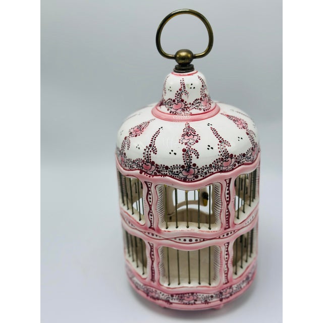 Vintage Ceramic French Birdhouse For Sale In Charleston - Image 6 of 6