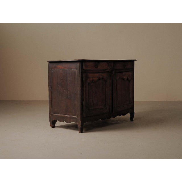Antique French Provincial Oak Buffet, 1800s For Sale - Image 12 of 18