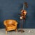 1970s Vintage 20th Century Italian Brass Floral Floor Lamp, 1970s For Sale - Image 5 of 18