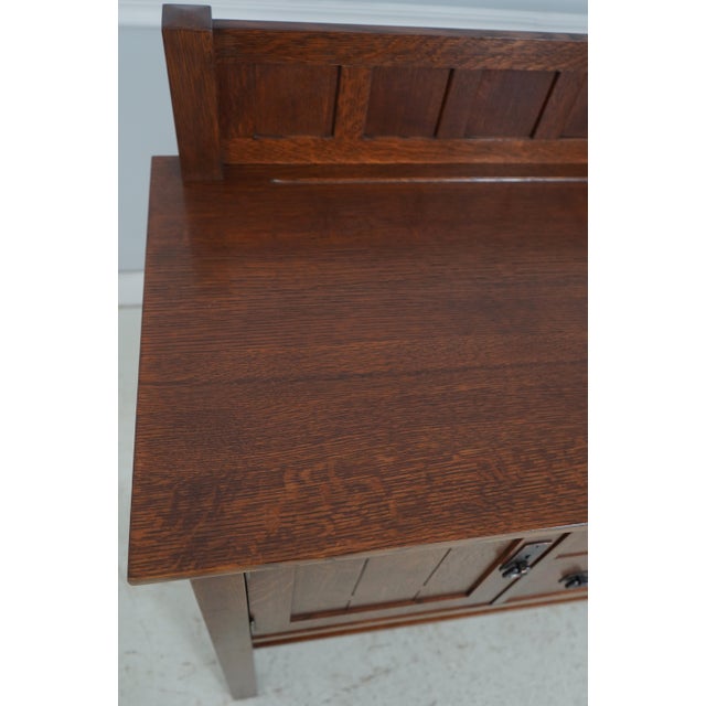 Stickley Mission Oak Arts & Crafts Sideboard For Sale - Image 13 of 18