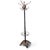 Black Make a Grand First Impression: Rare Antique Victorian Cast Iron Hall Tree For Sale - Image 8 of 8