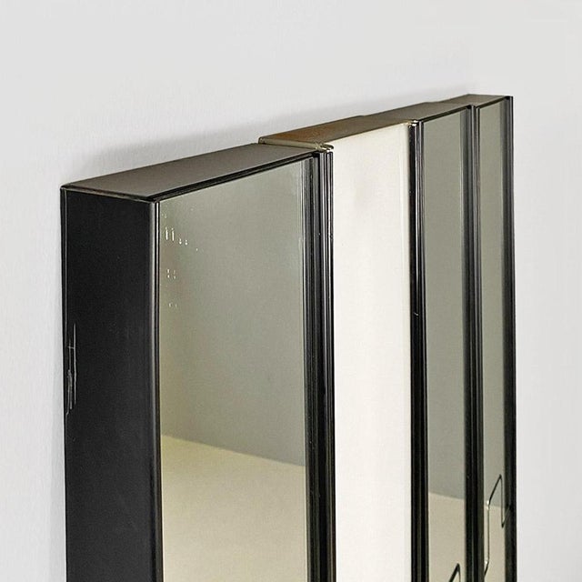 Modular Wall Mirrors with Gronda Lamp by Luciano Bertoncini for Elco, 1970s, Set of 4 For Sale - Image 12 of 18