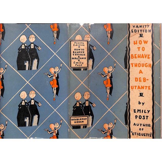 POST, Emily [as overheard by] [227] pp. Doubleday, Doran & Company, Inc First Edition 1928 7 3/4" x 7 3/8" Illustrations...