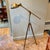 1990s 1990s E.F. Chapman Visual Comfort Brass Pimlico Pharmacy Boom Arm Lamp For Sale - Image 5 of 16