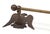 Mid 20th Century Vintage Brass Eagle Towel Bar For Sale - Image 5 of 6