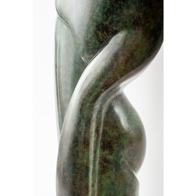 Green Ronald K. Parker "Life" Bronze Sculpture, 1999 For Sale - Image 8 of 12
