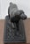 1910s Antique Large Size Spelter Pointer/Setter Dog Figure on Base in a Bronzed Finish For Sale - Image 5 of 12