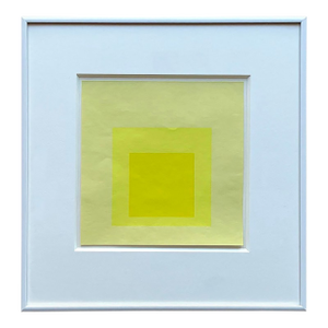 Josef Albers, Original Silkscreen Based on Homage to the Square, 1964