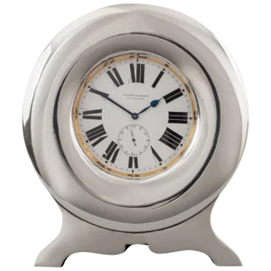 Pocket Clock in Sterling Silver Stand, 1904