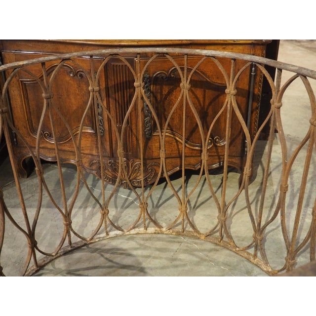 18th Century Venetian Wrought Iron Well Head Surround For Sale - Image 14 of 17