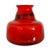 Vintage Erik Höglund Signed Ruby Red Swedish Art Glass Vase for Boda C. 1960 For Sale - Image 9 of 9