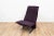 Model F780 Concorde lounge chair from Artifort. The chair comes with a purple fabric upholstery on a chrome plated frame....