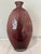 Set of 3 Hand-Blown Controlled Bubble Glass Vases Amber Amethyst Green For Sale - Image 10 of 12