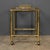 20th Century French Bamboo Effect Brass & Glass Drinks Trolley, 1970s, Set of 2 For Sale - Image 4 of 16