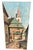 1960s 1960s Painting – European Village Street Scene With Church Steeple For Sale - Image 5 of 12