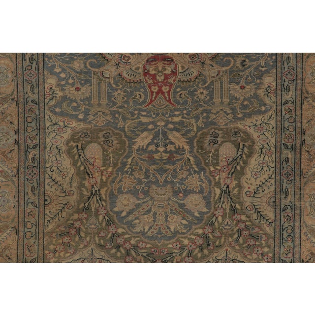 Antique Turkish Medallion Rug With Ornate Intricate Vinery - Rug & Kilim For Sale In New York - Image 6 of 7