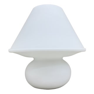 Glass Table Lamp by Limburg Glashütte, 1970s For Sale
