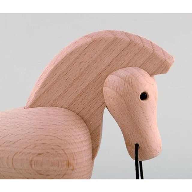 Danish Wooden Horse by Kay Bojesen For Sale - Image 5 of 7