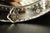 VTG Venetian Murano Glass Mirror Etched Floral Round Italy, 28.5" T X 22.5" W For Sale - Image 4 of 10