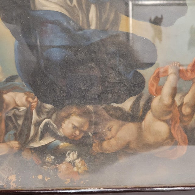 Alonso De Quintanilla, Immaculate Conception, Late 18th Century, Oil on Canvas For Sale - Image 6 of 18