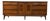 Vintage Bassett "Danique" Nine-Drawer Lowboy Dresser For Sale