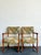 Vintage Twisted Wood Dorothy Draper Upholstered Barley Twist Armchairs For Sale - Image 14 of 18