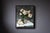 Contemporary Roses on Grey by Jon Doran | Oil on Panel White Roses in Glass Still Life For Sale - Image 9 of 10
