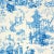 Contemporary Sample - Schumacher Chinois Wallpaper in China Blue For Sale - Image 3 of 3