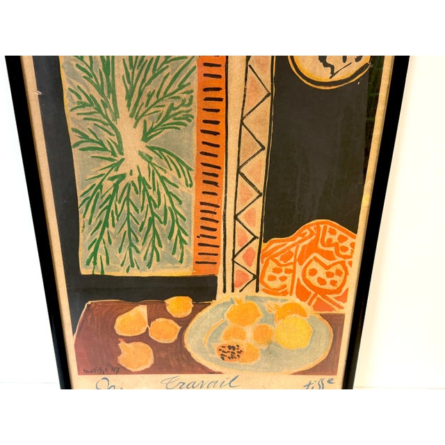 After Henri Matisse (1869–1954), Nice, Travail et Joie, Color Offset Lithograph For Sale - Image 4 of 18