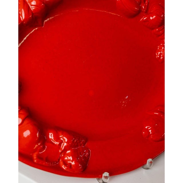 Vintage Ceramic Plate, 1980s For Sale - Image 4 of 12