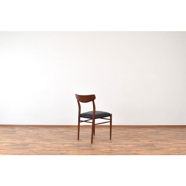 Mid-Century Modern Teak Dining Chairs by Gustav Herkströter for Lübke, 1960s, Set of 4 For Sale - Image 6 of 13