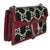Contemporary Black White Red Tweed GG Monogram Medium Dionysus Shoulder Bag For Sale - Image 3 of 9