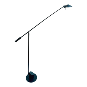 1980s Robert Sonneman/Kovacs Feather Floor Lamp in Black