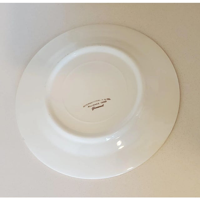 Ceramic 16 Dessert Dishes, Made in Usa, Vintage For Sale - Image 7 of 11
