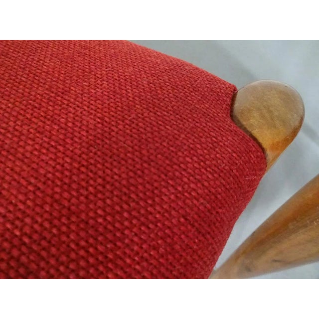 Brown Set of Danish Oak Dining Chairs, 1960s For Sale - Image 8 of 17