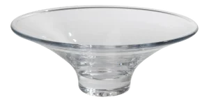 1990s Simon Pearce Flaring Glass Bowl