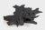 Contemporary Black Burnt Organic Teak Root Coffee Table 75 For Sale - Image 3 of 6
