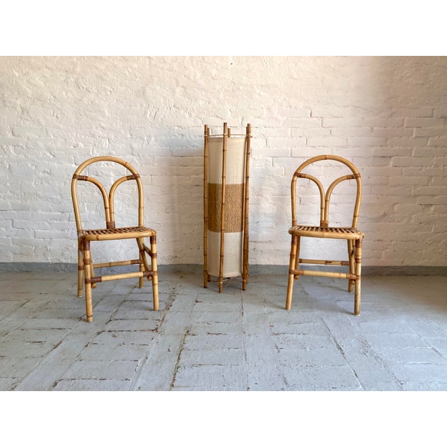 Italian Wicker Chairs, 1970s, Set of 2 For Sale - Image 10 of 10